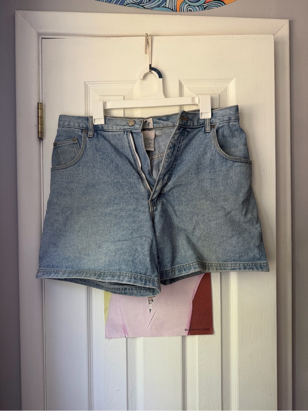 Northern Reflections Light Wash Denim Shorts